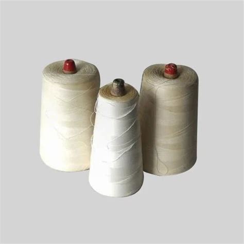 White Industrial Sewing Threads For Textile Industry Packaging Type