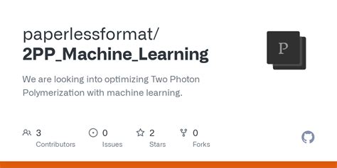 github paperlessformatppmachinelearning