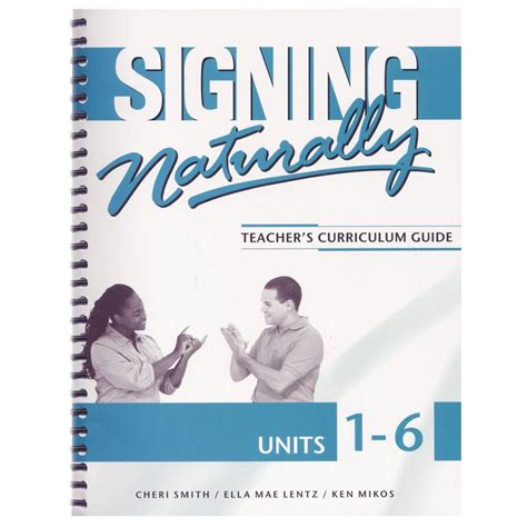 Signing Naturally Units 16 PDF Free The Complete Guide To Learning Asl