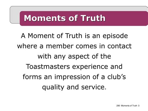 Ppt Moments Of Truth Powerpoint Presentation Free Download Id4736866