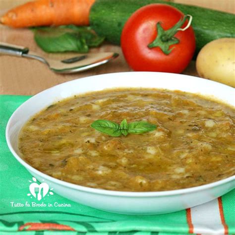 Passato Di Verdure Con Pastina Primo Piatto Facile Tutto Fa Brodo In Cucina