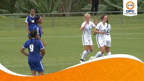 Ofc U 16 Womens Championship New Zealand V Samoa Highlights Youtube