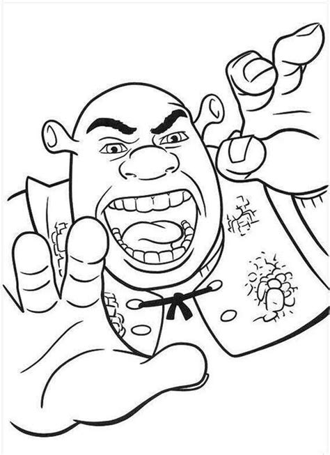 Printable Shrek Coloring Pages Martin Printable Calendars