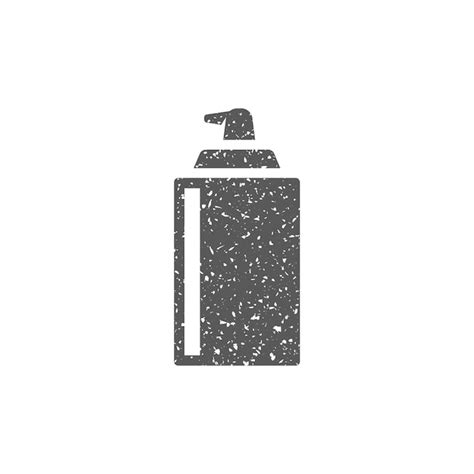 Icono De Spray L Quido En La Ilustraci N De Vector De Textura Grunge