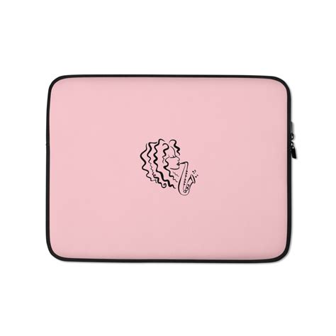 Laptop Sleeve - Winds of Change Pink/Black Logo - Alexa Tarantino NYC ...