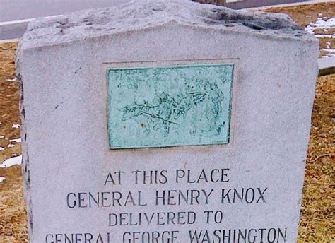 Henry Knox Delivers Ticonderoga Cannons to George Washington in ...