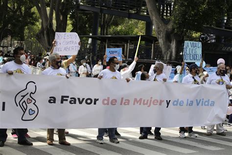 Grupos Provida Y Familias En Contra Del Aborto Participaron En La Marcha Por La Mujer Y La Vida