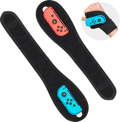 Pack 2 Muñequeras para Nintendo Switch Switch Oled Joy con Tendak