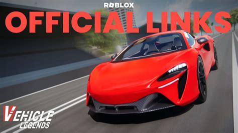 Roblox Vehicle Legends Official Links