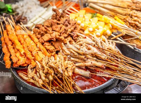 Street food in shanghai china Stock Photo - Alamy