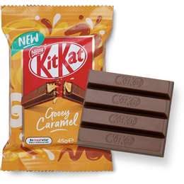 Kitkat Gooey Caramel 45g Woolworths