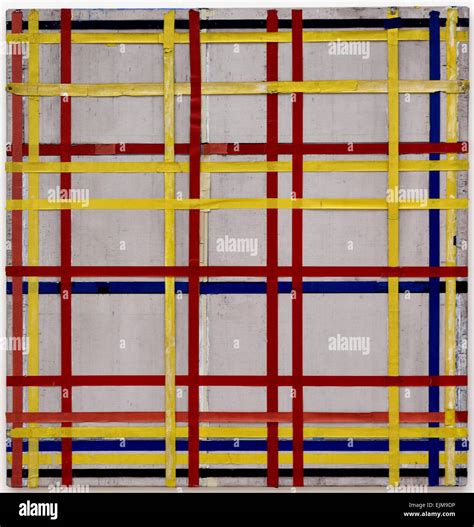 New York City 1 1941 Piet Mondriaan (1872 - 1944) Mondrian Netherlands ...