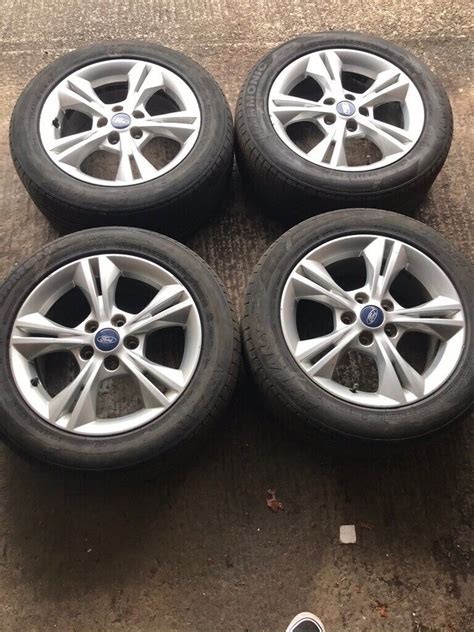 Ford Focus Alloy Wheels X Stud Mondeo Transit Connect