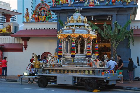 Sri Mariamman Temple The Silver Chariot At The Sri Mariamm Flickr