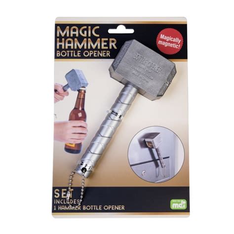 Magic Hammer Bottle Opener Marvel Thor Inspired DadShop