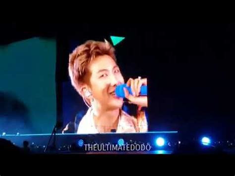 190505 Trivia Love Namjoon RM BTS 방탄소년단 Speak Yourself Tour In Rose