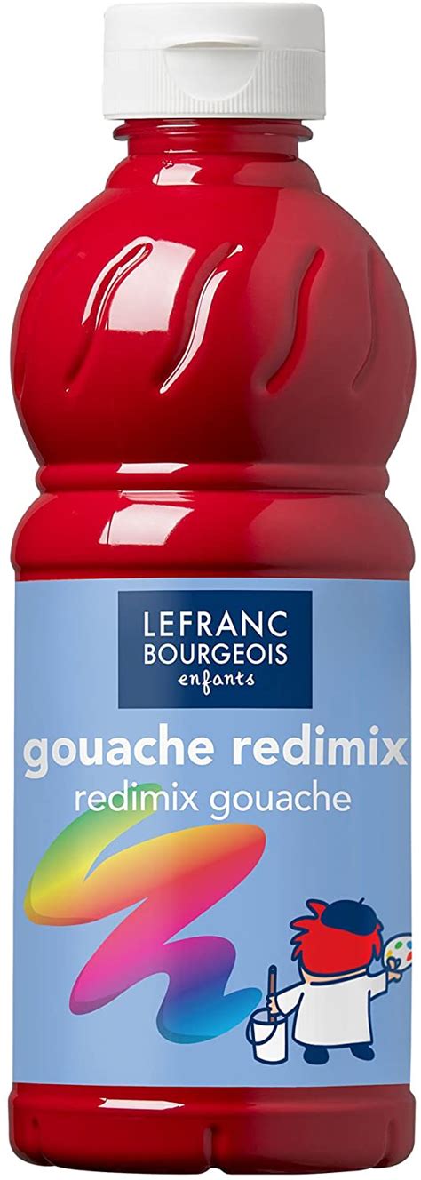 Carmín Gouache Líquido Redimix LeFranc Bourgeois Productos de