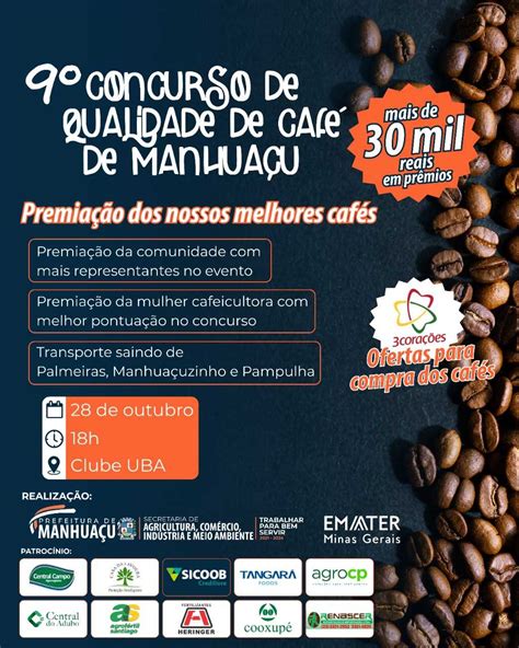 Prefeitura Municipal De Manhua U Concurso De Qualidade Do Caf