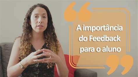 A importância do Feedback para o aluno YouTube