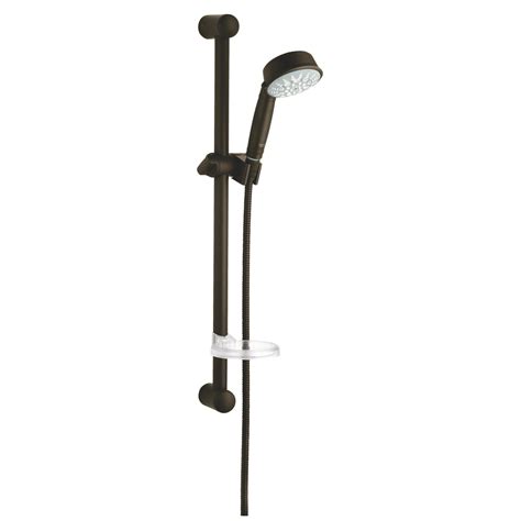 Relexa Rustic 100 Shower Rail Set 5 Sprays Grohe