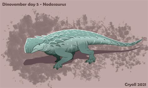 Nodosaurus Dinovember Day 5 By Cryoll On Deviantart