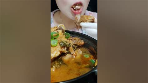 뼈해장국 먹방 Shortsmukbang Eatingsounds Youtube