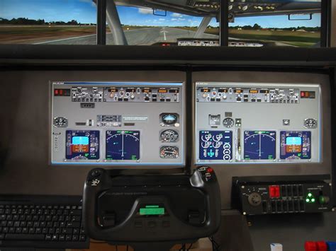 Multiple Monitor Instrument Panels For Boeing 737 800 For Fsx