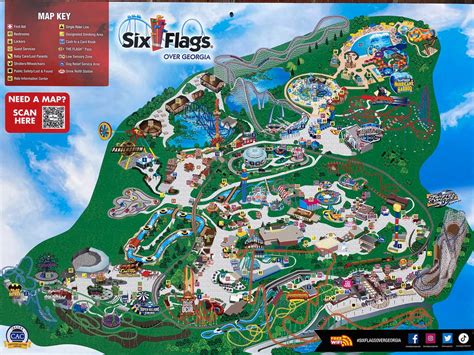 Six Flags Over Georgia Map 2023 By Richardchibbard On Deviantart