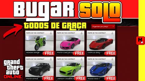 GTA 5 Online Glitch De Dinheiro Bugar SOLO E Ganhar TODOS Os CARROS