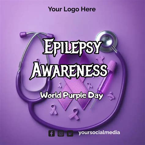 World Epilepsy Day Poster Template Postermywall