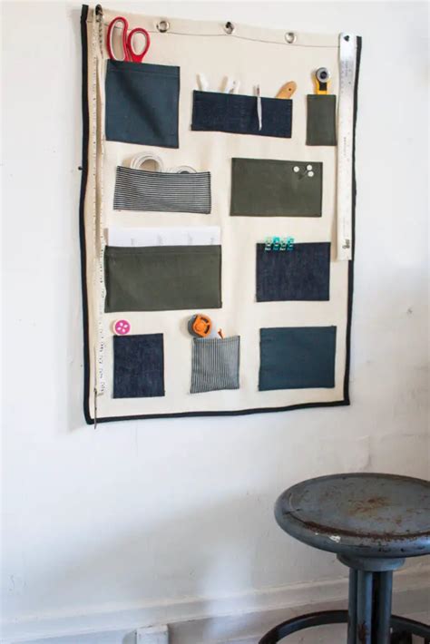 Fabric Wall Organizer 2 Ways Sewing With Scraps