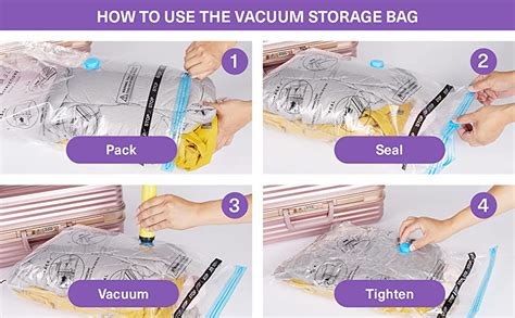 Bramble Bags Heavyduty Vacuum Storage Bags Set With Free Pump