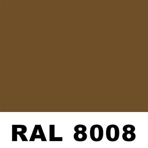 RAL 8008 Olive Brown