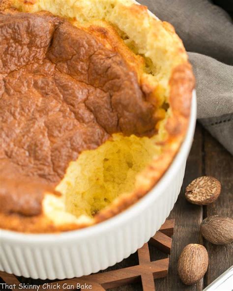 French Gruyere Soufflé That Skinny Chick Can Bake