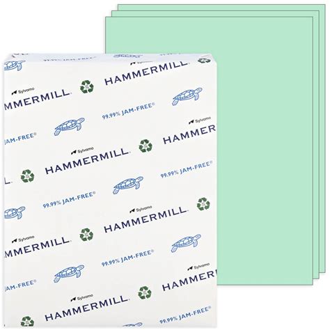 green printer paper  count