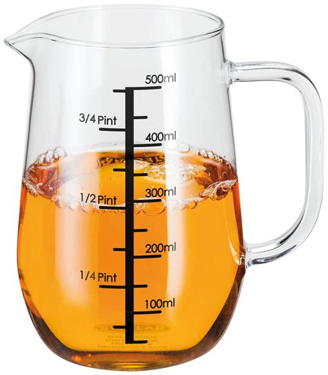 Stellar Borosilicate Ovenproof Glass Measuring Measure Jugs 300ml 500ml Or 1l