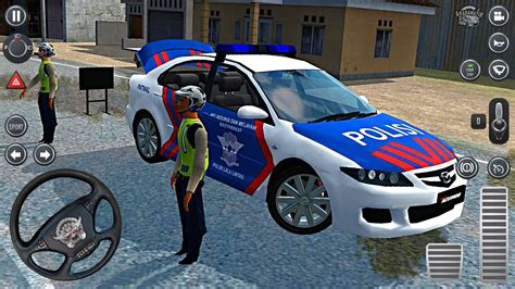 Mazda 6 Polisi Car Mod For Bus Simulator Indonesia Bus Car