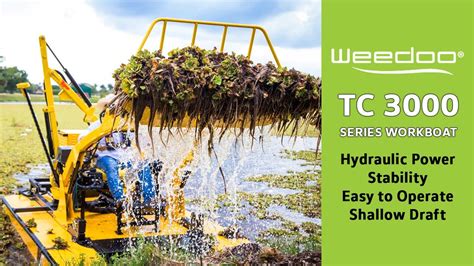 Best Weed Cutter Weedoo Tc 3000 Series Workboat Aquatic Weed