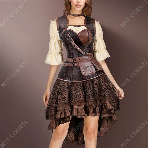 Steampunk Corset Plus Size