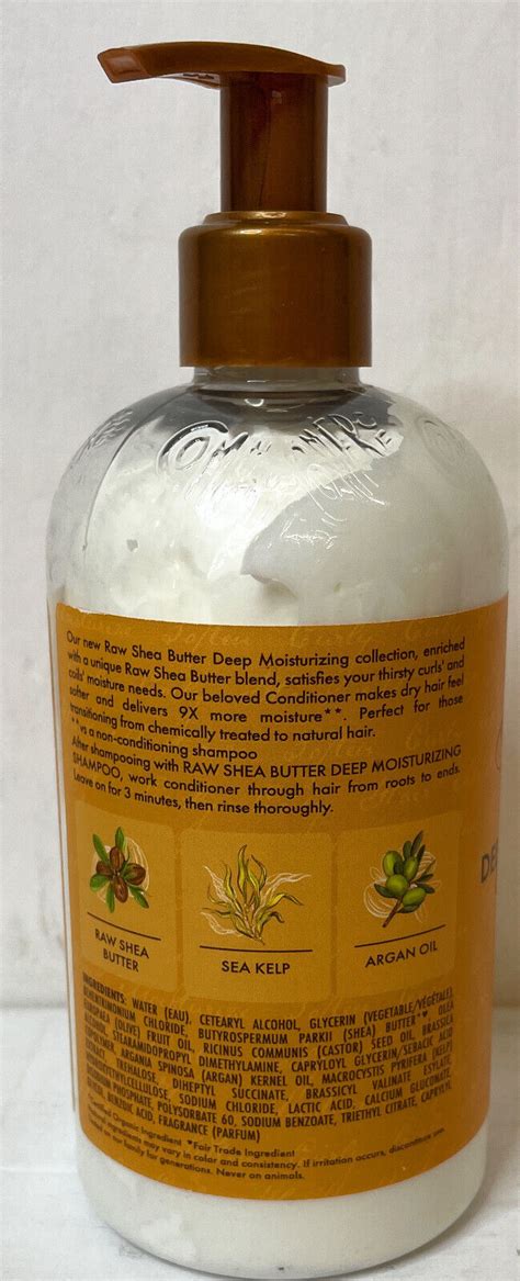 Sheamoisture Raw Shea Butter Deep Moisturizing Conditioner 13 Fl Oz