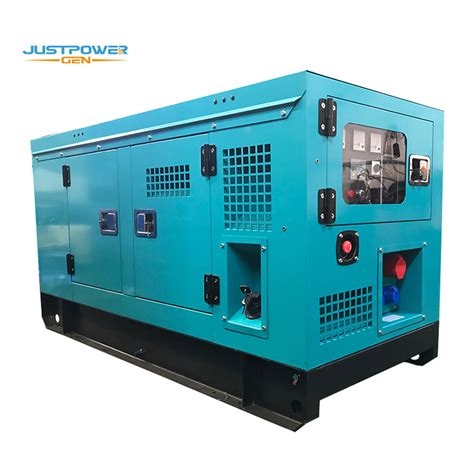 30kva Silent Diesel Genset Bank Hotel Shop Low Noise Compact Structure