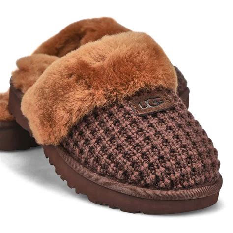 UGG Women's Cozy Slip On Slipper - Burnt Ceda | SoftMoc.com