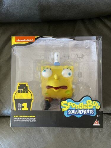 Spongebob Squarepants Masterpiece Meme Series 1 Mocking Spongebob Vinyl New Rare 4614598529