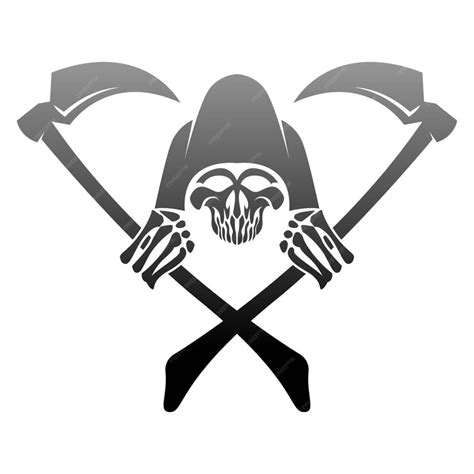 Premium Vector Soul Reaper Logo Icon Design