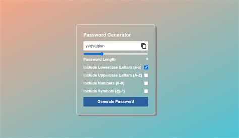 Password Generator Replit