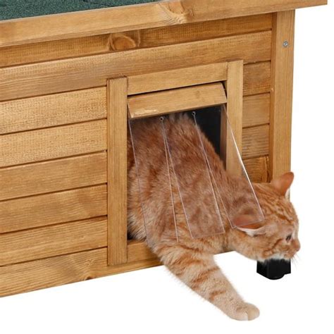 Thuys Kattenhuis Voor Buiten Gehard Hout Kattenhuis Weerbestendig