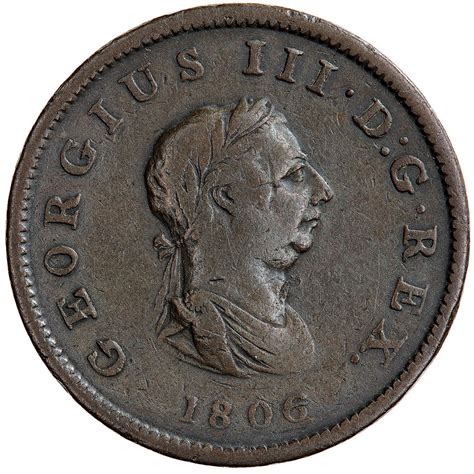 Halfpenny 1806 Coin From United Kingdom Online Coin Club