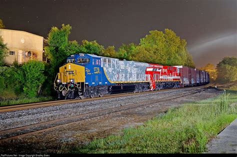 CSXT 1776 CSX Transportation GE ES44AH at Hartselle, Alabama