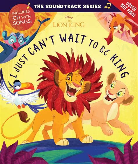 I Just Can T Wait To Be King Book The Lion King Wiki Fandom