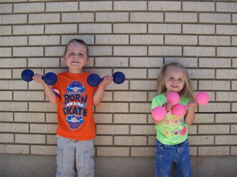 Homemade Weights for Kids | Fit and Lively Mom